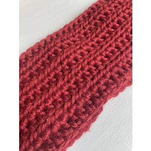 Merino Headband (Red) - fits 54-56cm