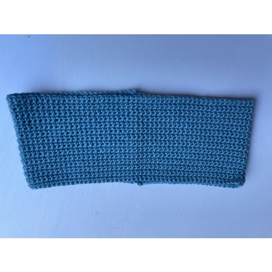 Merino Headband (Blue) - fits 47-49cm