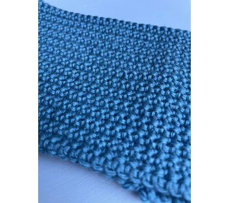 Merino Headband (Blue) - fits 47-49cm