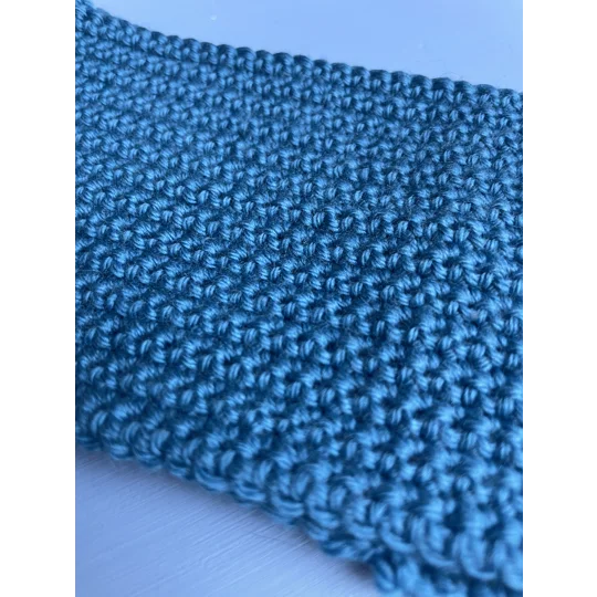 Merino Headband (Blue) - fits 47-49cm
