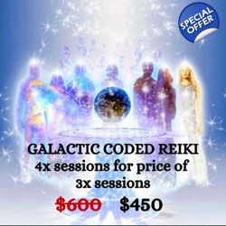 Galactic Coded Reiki 4xSession