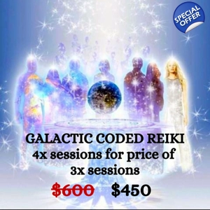 Galactic Coded Reiki 4xSession