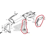 FAIRING FRONT LEFT SHROUD PANELS