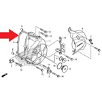 HONDA MSX125 MONKEYBIKE Z125 OIL SPINNER & CRANKCASE GASKET