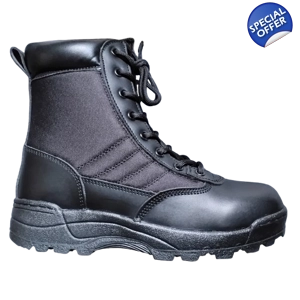 Tactical Zip Up Boots