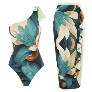 2 Pieces Set One Piece Swimwear