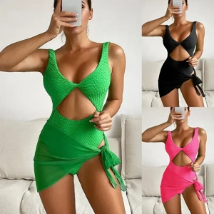 Solid Color 2 Piece Set Tankinis