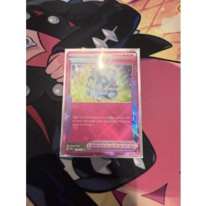 Sparkling crystal ace spec card