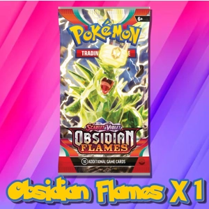 Obsidian Flames Booster Pack X1