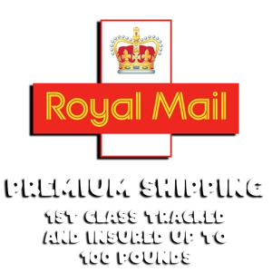 PREMIUM SHIPPING (1ST CLASS TRACKED AND INSURED UP TO £100)