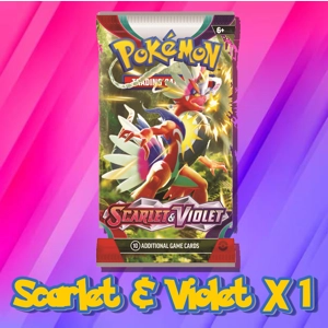 Scarlet & Violet Booster Pack X1