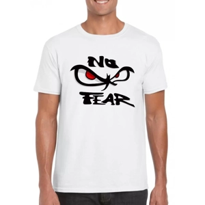 No fear férfi póló