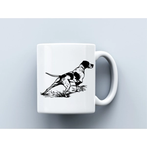 Kutya mintás bögre