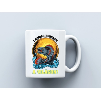 Horgászoknak bögre