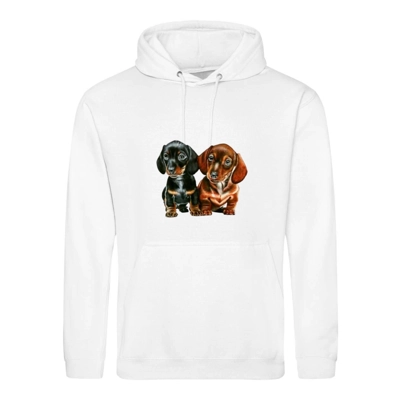 Kutyás kapucnis pulóver