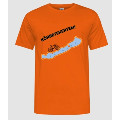 Balatoni körút - Körbetekertem! férfi póló