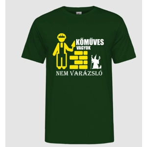 Kőműves vagyok férfi póló