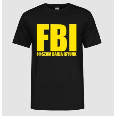 FBI férfi póló FBI férfi póló
