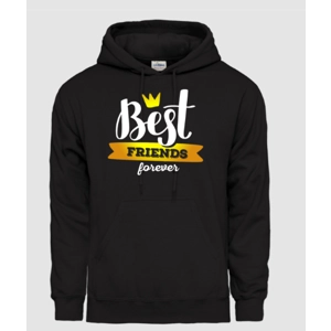 BFF férfi kapucnis pulóver