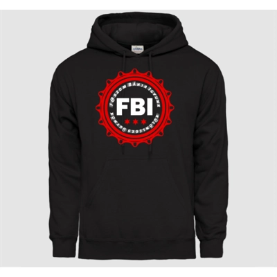 FBI férfi kapucnis pulóver FBI férfi kapucnis pulóver