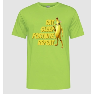 Eat sleep... férfi póló