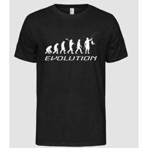 Horgász evolúció férfi póló