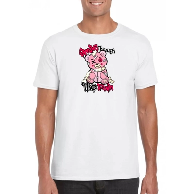 Smile trough… póló