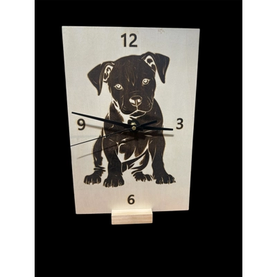 Asztali kutyás óra