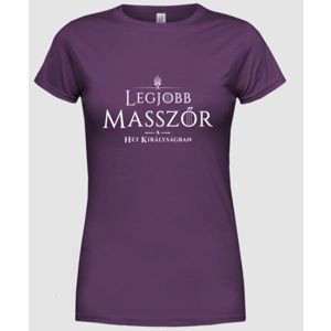 Legjobb masszőr női póló