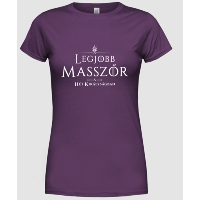 Legjobb masszőr női póló Legjobb masszőr női póló