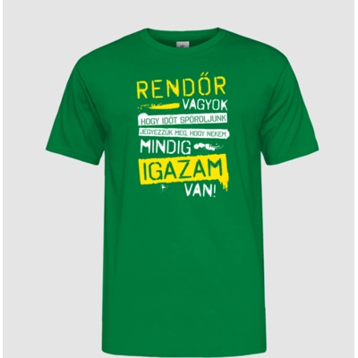 Rendőr vagyok... férfi póló Rendőr vagyok... férfi póló