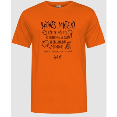 Kedves matek... férfi póló Kedves matek... férfi póló