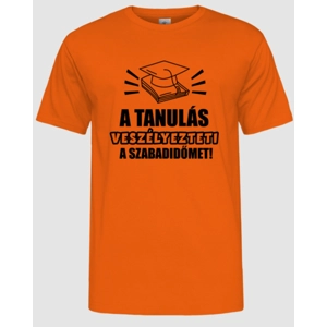 A tanulás... férfi póló