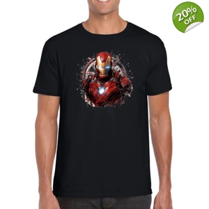 Iron man mintás póló