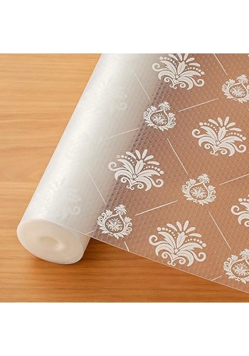 Cooyes Shelf and Drawer Liners for Kitchen Cabinets, Non-Adhesive Cabinet Liners, EVA Waterproof Dur