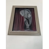 "Shy Elephant" Oil/Canvas Painting 8x10 " - Direct from the artist