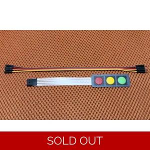 Thin C64 Ultimate Console Utility button membrane
