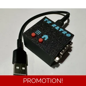 DB9 to USB joystick adapter