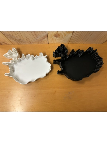 Karfa eða Bakki Ísland Voronoi Karfa eða Bakki Ísland Voronoi