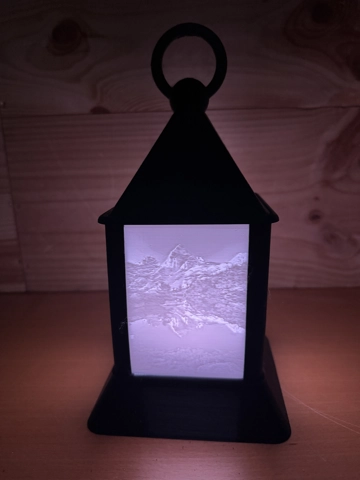 Ljósker í Lithophane Ljósker í Lithophane