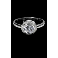 925 Sterling Silver White Topaz