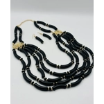 Synthetic Black Onyx Necklace