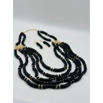 Synthetic Black Onyx Necklace