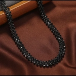 1 Yard/Lot 5 Row Rhinestone Stone Crystal