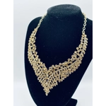 Luxury Jewelry Set Wholesale Elegant Bridal Wedding Prom Red Crystal Statement Earrings Rhinestone