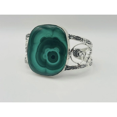 925 Silver Grade AAA Malachite 925 Silver Grade AAA Malachite