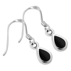 925 Silver Black Onyx Earrings