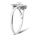 925 Rainbow Moonstone Celtic Ring size 9 U.S 925 Rainbow Moonstone Celtic Ring size 9 U.S