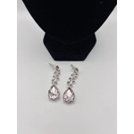 Crystal  Earrings and matching Necklace Rhinestone
