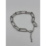 silver plated Paperclip Chok..